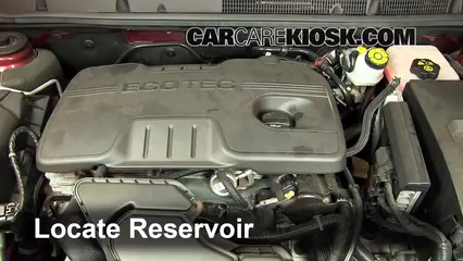 2011 Buick LaCrosse CX 2.4L 4 Cyl. Líquido limpiaparabrisas Agregar líquido